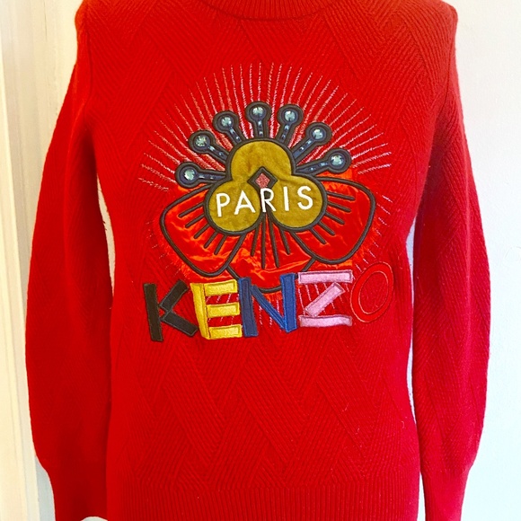 Kenzo Paris wool sweater Women's Size M - Picture 1 of 7